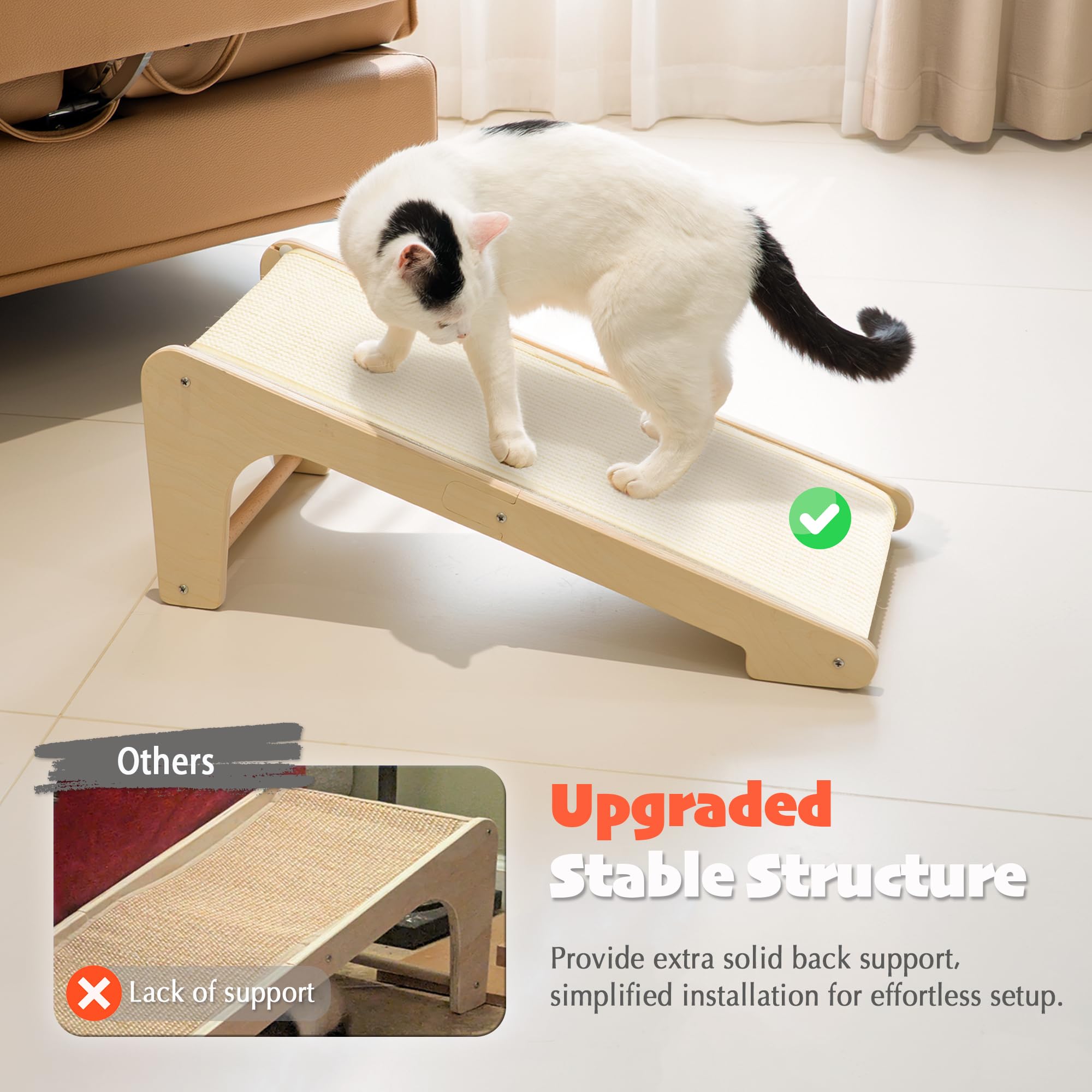 PETKARAY rascador-gato protege muebles y dirige rasguños