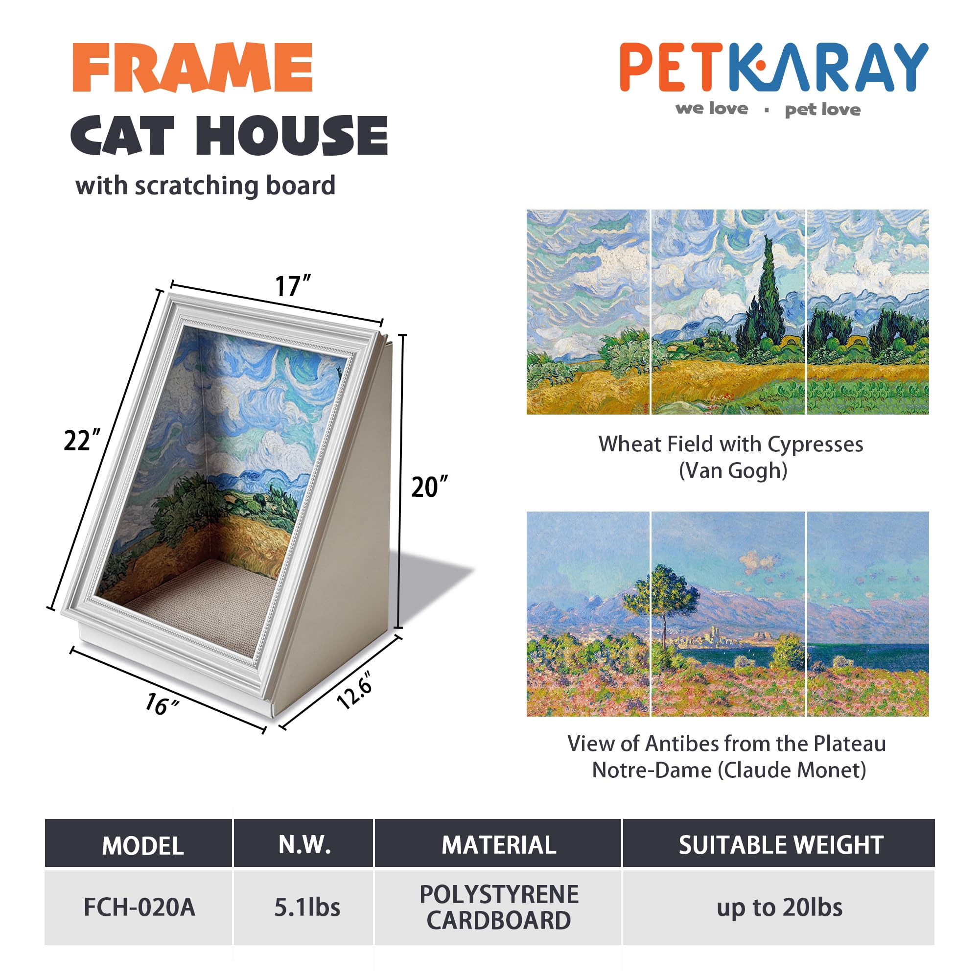 PETKARAY rincon-gato-distraccion, crea una zona de descanso y entretenimiento.