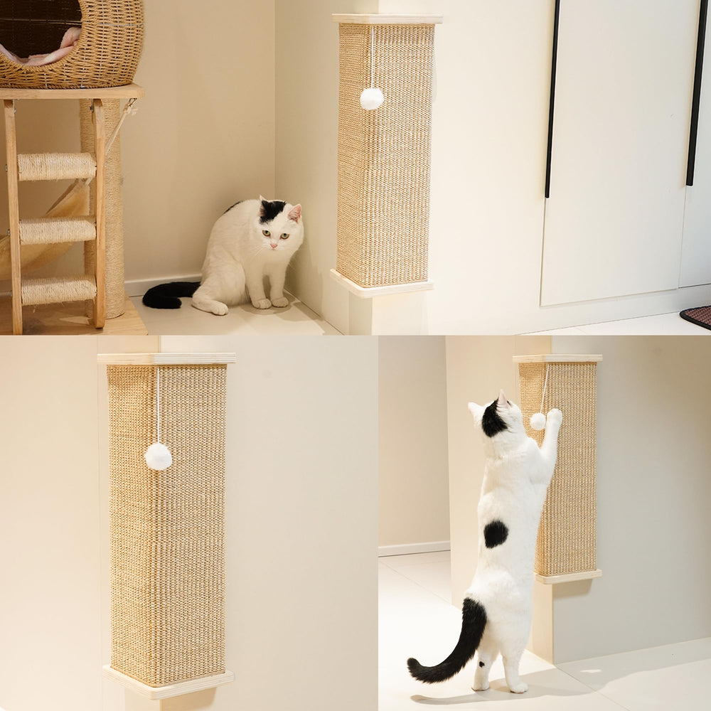 PETKARAY tacto natural de sisal para rascar durable.