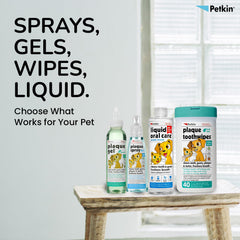Petkin Gel: blanqueamiento suave con bicarbonato para dientes visibles.