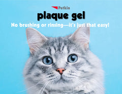 Petkin gel dientes y encías limpiados, reduciendo placa con cada uso.