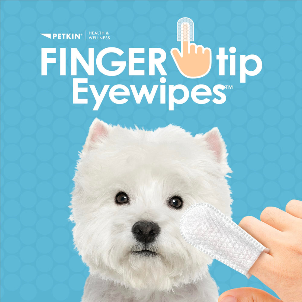 Toallitas para ojos Petkin con ajuste cómodo para limpieza rápida