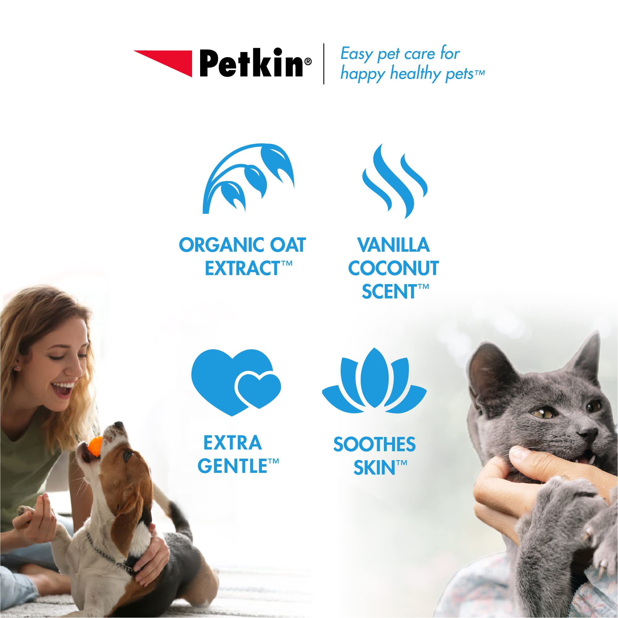 Toallitas Petkin para patas, ideal tras paseos.