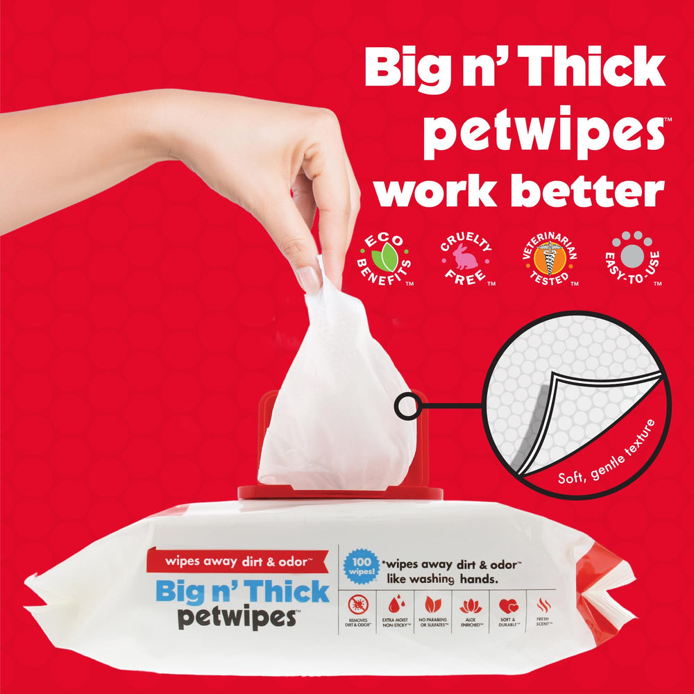Petkin toallitas para zona trasera de perros y gatos, higiene rápida.
