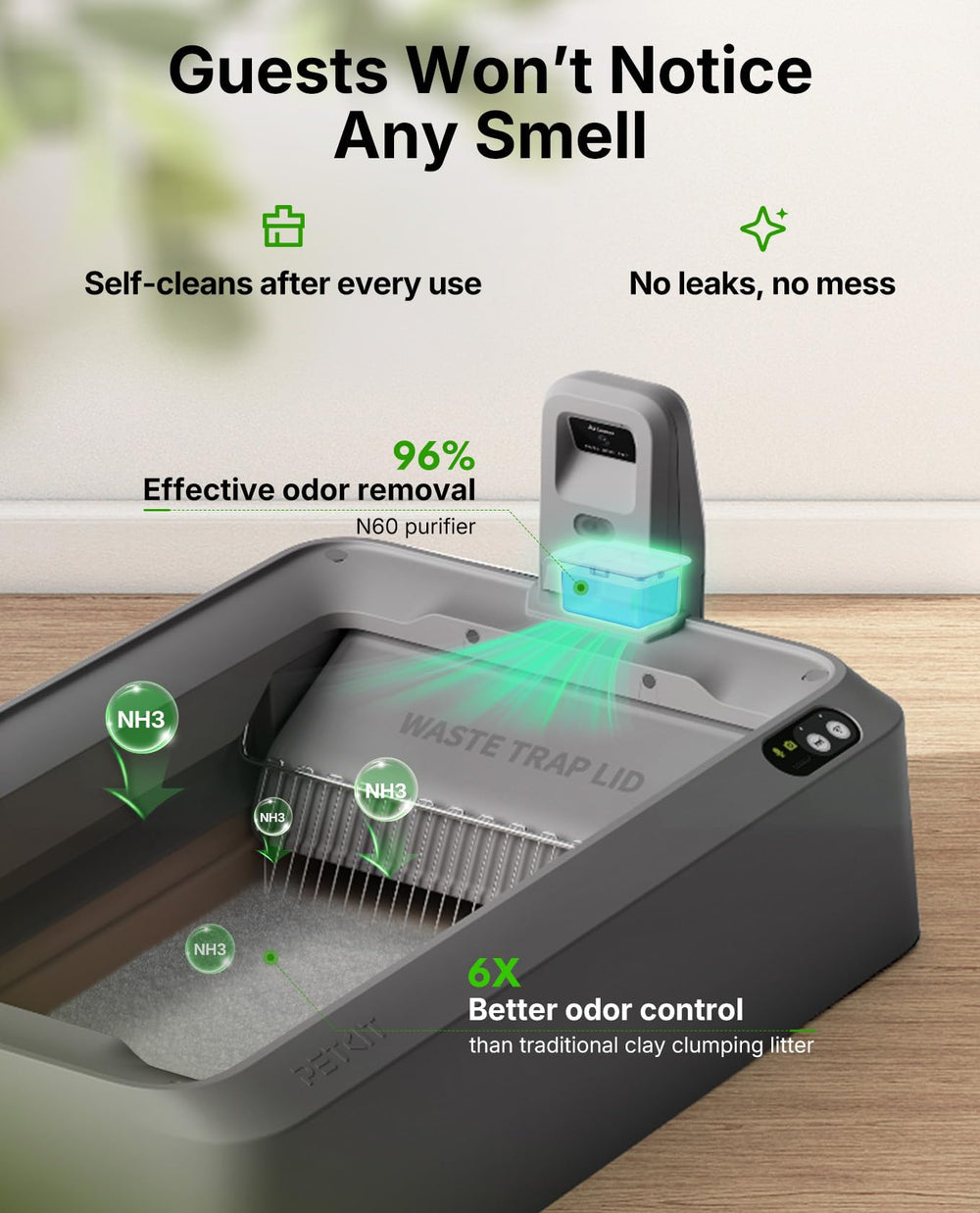 PETKIT alertas de salud IA para detectar vocalizaciones inusuales.