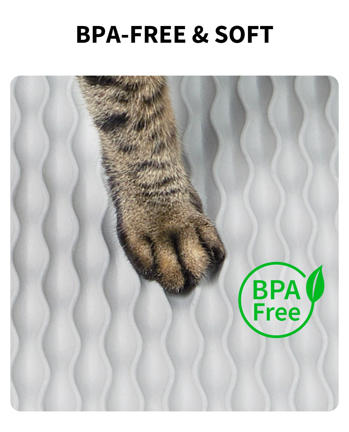 Alfombrilla PETKIT con sensor compatible proporciona uso seguro.