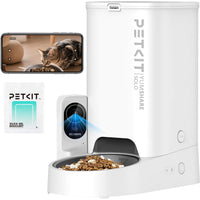 PETKIT alimentador para gatos con cámara 1080p vigila cada comida con claridad