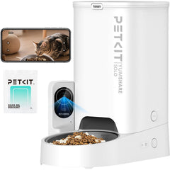 PETKIT alimentador para gatos con cámara 1080p vigila cada comida con claridad