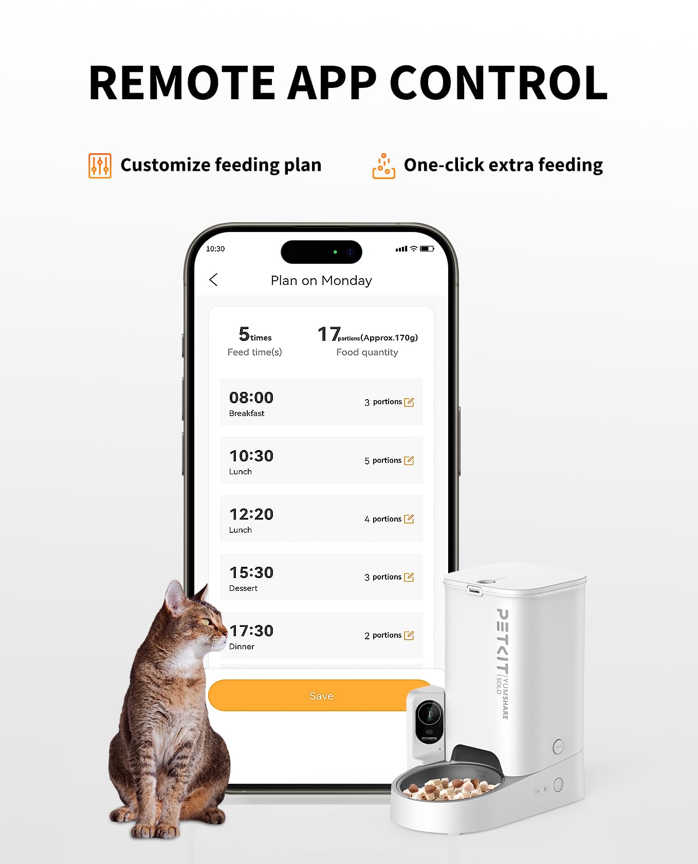 PETKIT capacidad 3l alimenta con croquetas de varias medidas