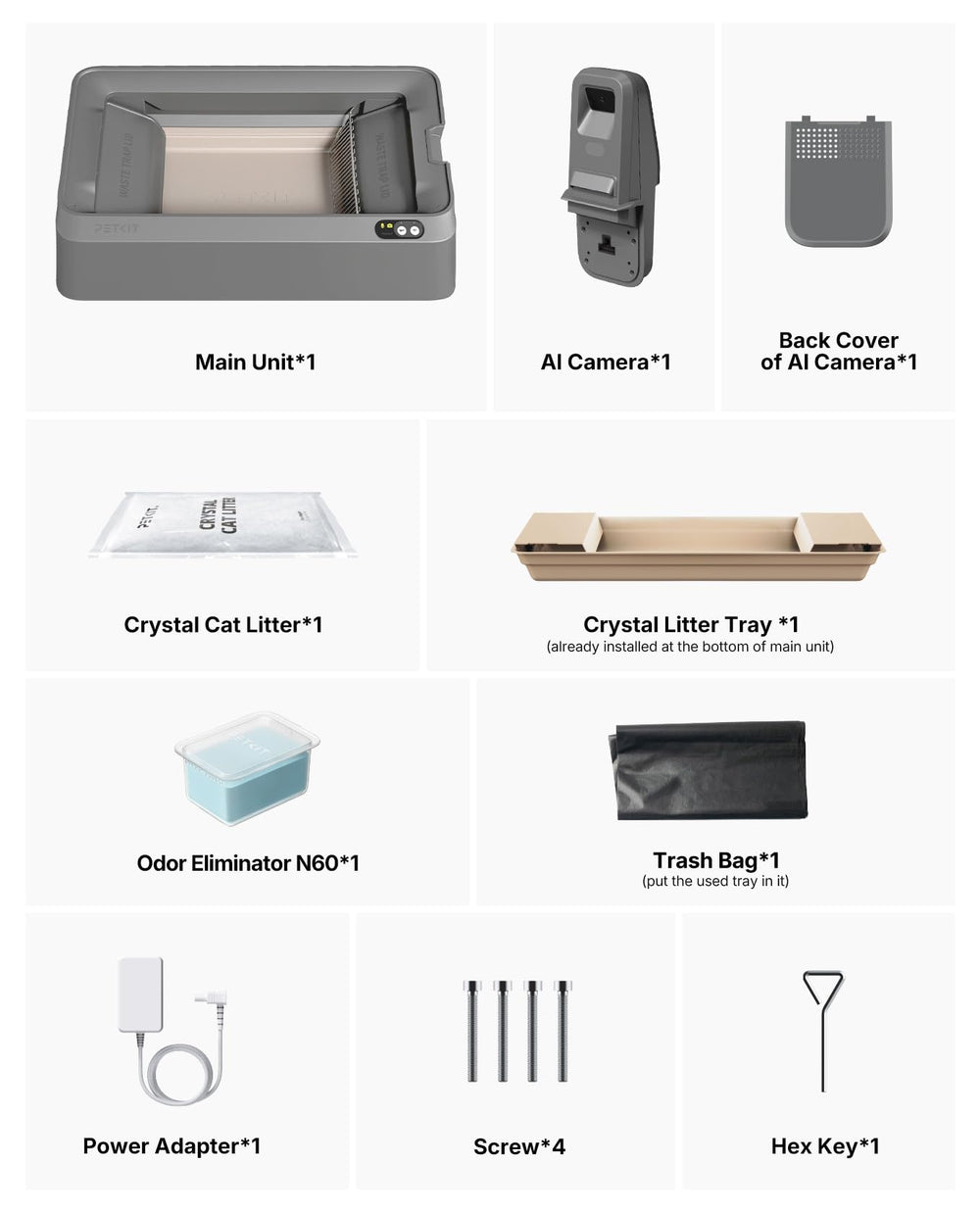 PETKIT control de olores y entorno para el hogar.