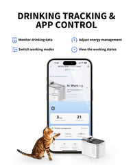 PETKIT Eversweet Max modos de flujo ajustables para mascotas