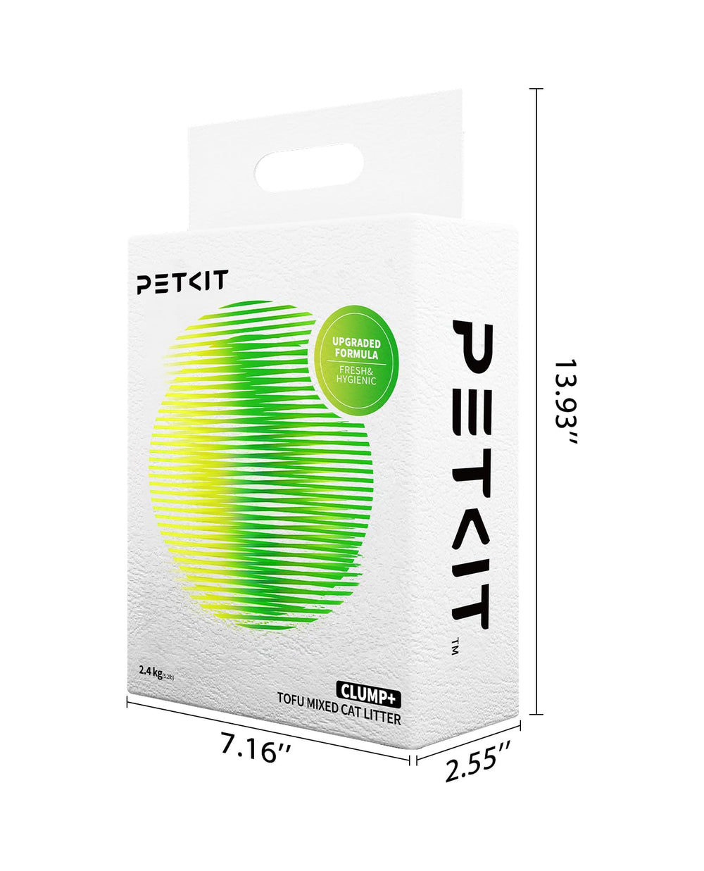 PETKIT Upgraded Clump+ es lavable con agua y apto para inodoro con precaución.