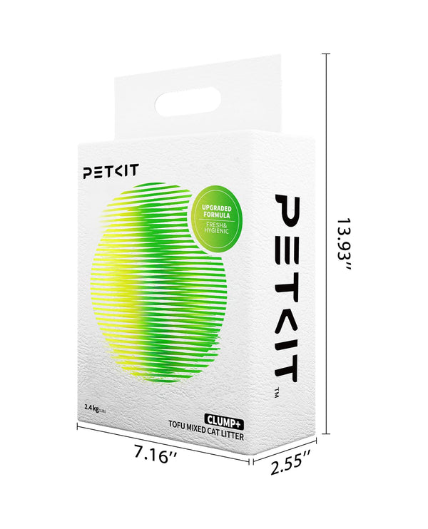 PETKIT Upgraded Clump+ es lavable con agua y apto para inodoro con precaución.