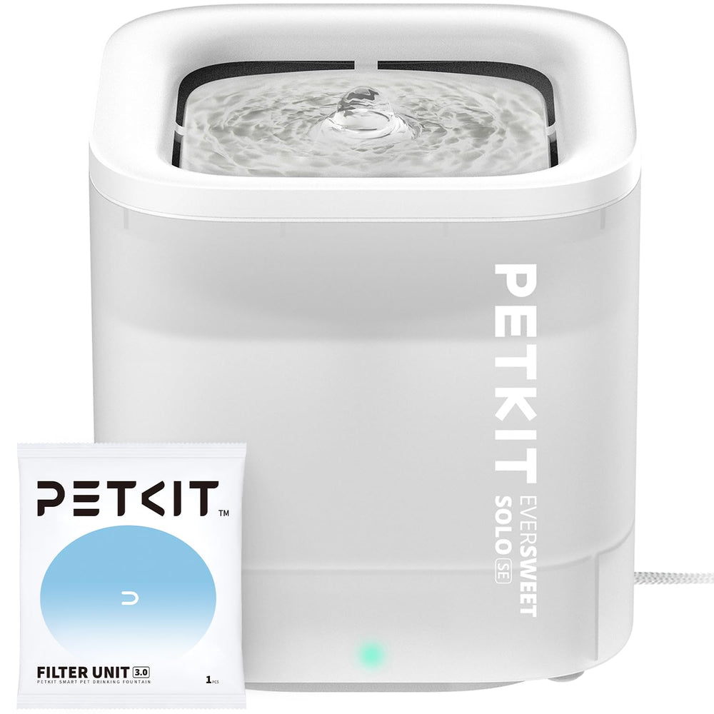 PETKIT fuente de agua para gatos con bomba inalámbrica, flujo estable para beber