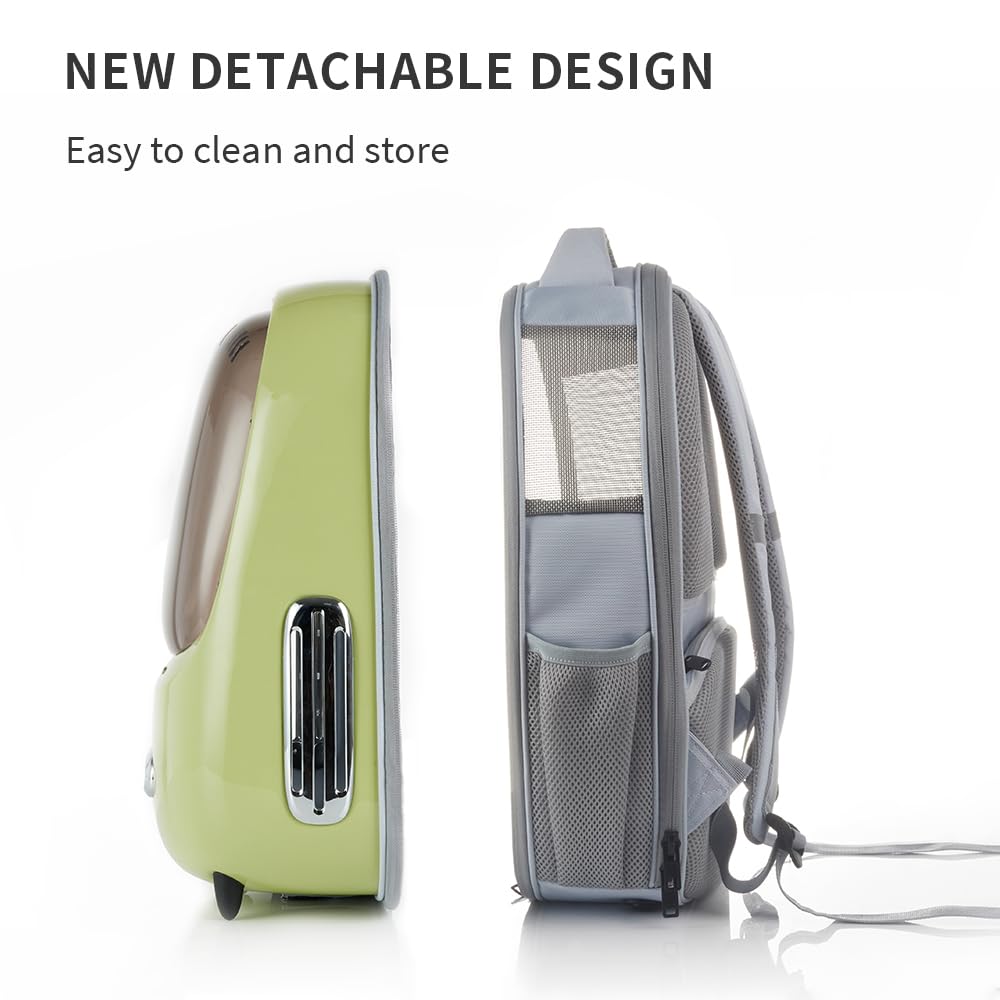 PETKIT mochila para gato acceso lateral cómodo para colocar y sacar.