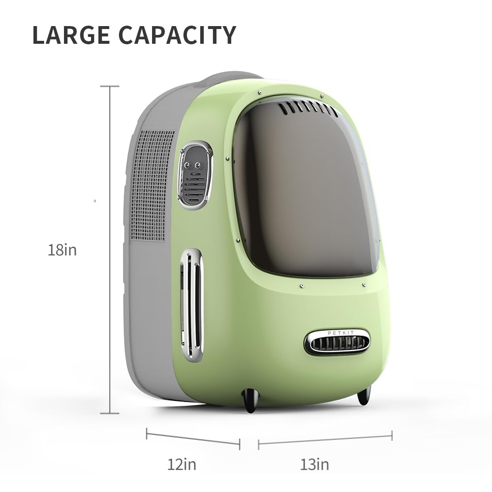 PETKIT mochila para gato diseño urbano atractivo para transporte cómodo.