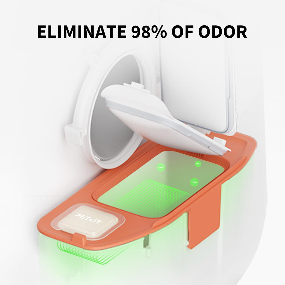PETKIT N50 con funda ergonómica para cambio limpio en la caja.