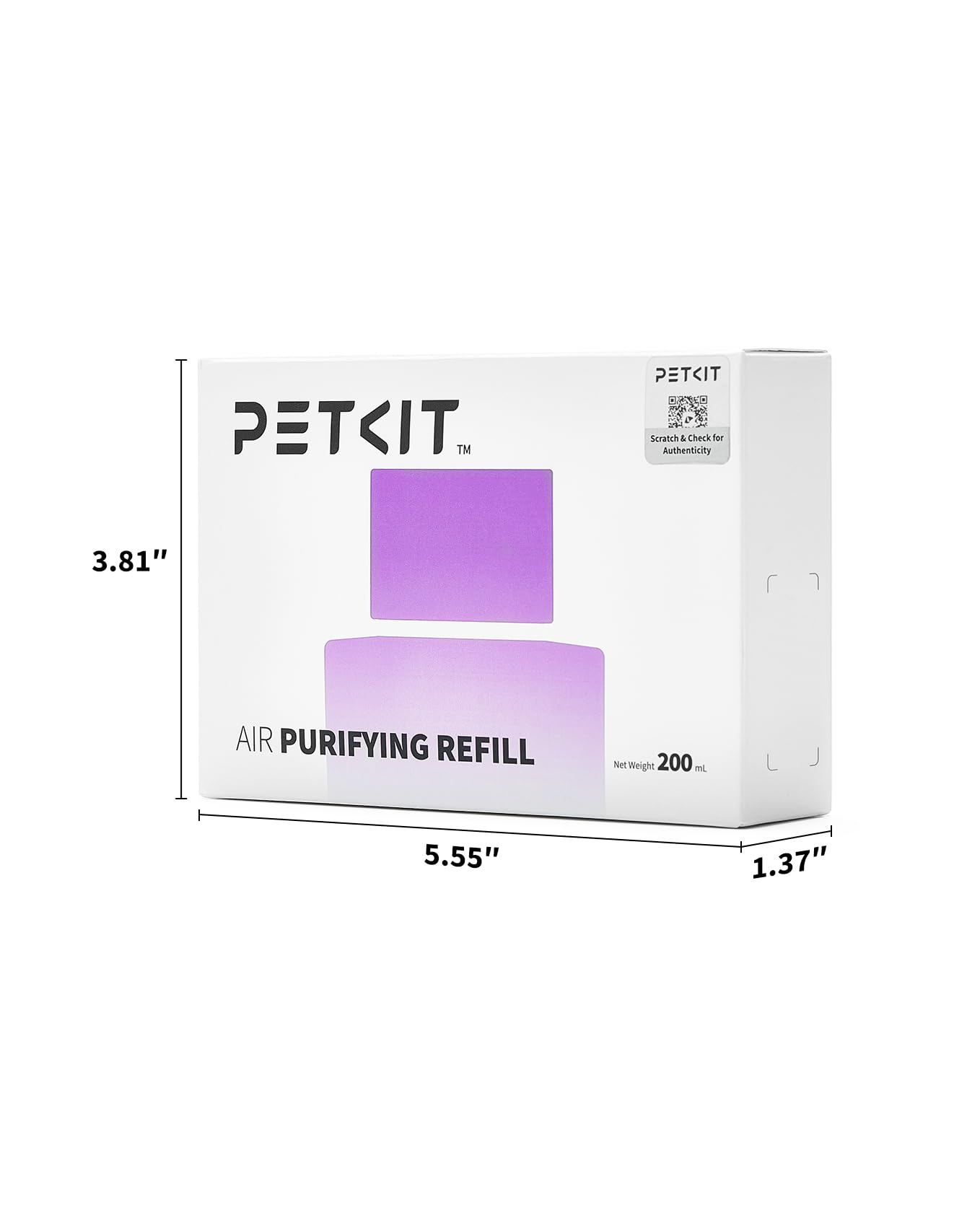 PETKIT presentación con 4 botellas para purificar el aire en casa