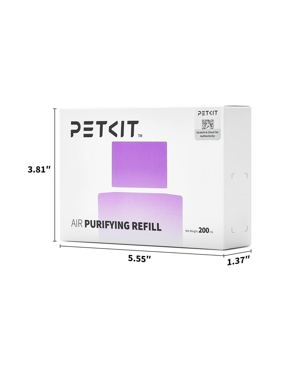 PETKIT presentación con 4 botellas para purificar el aire en casa