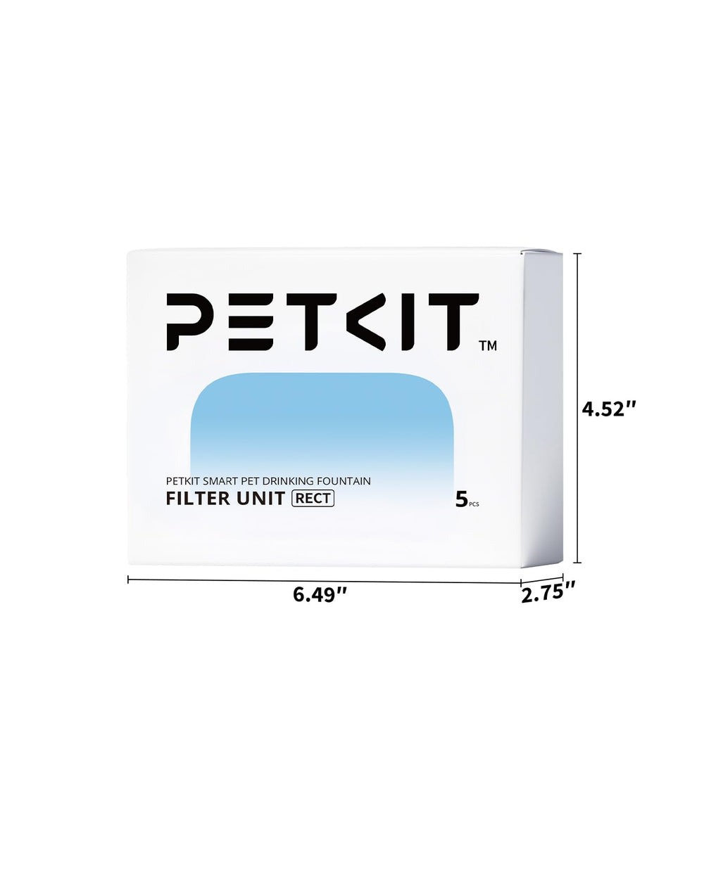 PETKIT filtro nuevo para EVERSWEET MAX, remojar 10 minutos antes de usar.