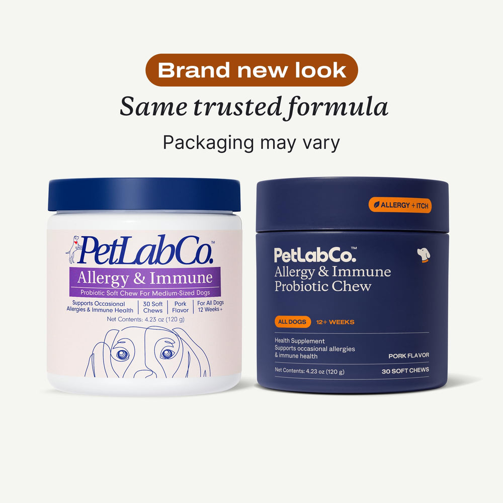 PetLab Co. Probioticos para perros uso diario, mejora posible de la salud digestiva.