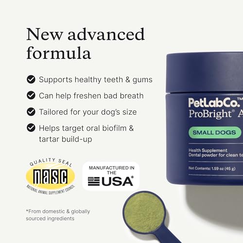 PetLab Co ProBright dosis fácil para perros.