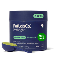 PetLab Co ProBright polvo dental para perro mejora la higiene bucal diaria