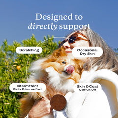 PetLab Co Skin & Coat Chew, ingredientes formulados, beneficios para piel y pelaje