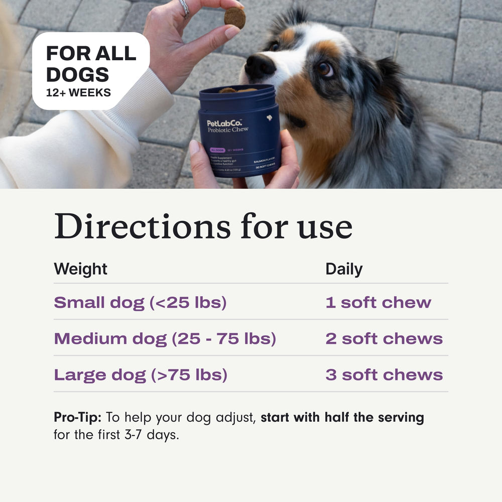 PetLab Co probióticos, envase puede variar, fórmula estable.