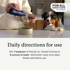PetLab Co. solución dental en agua sin pasta para mascotas