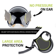 Casco PETLESO con correa de ajuste para mayor seguridad