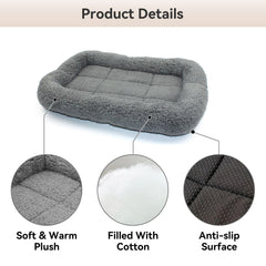 Cama PETLESO para gato con almohada lateral, soporte cómodo.