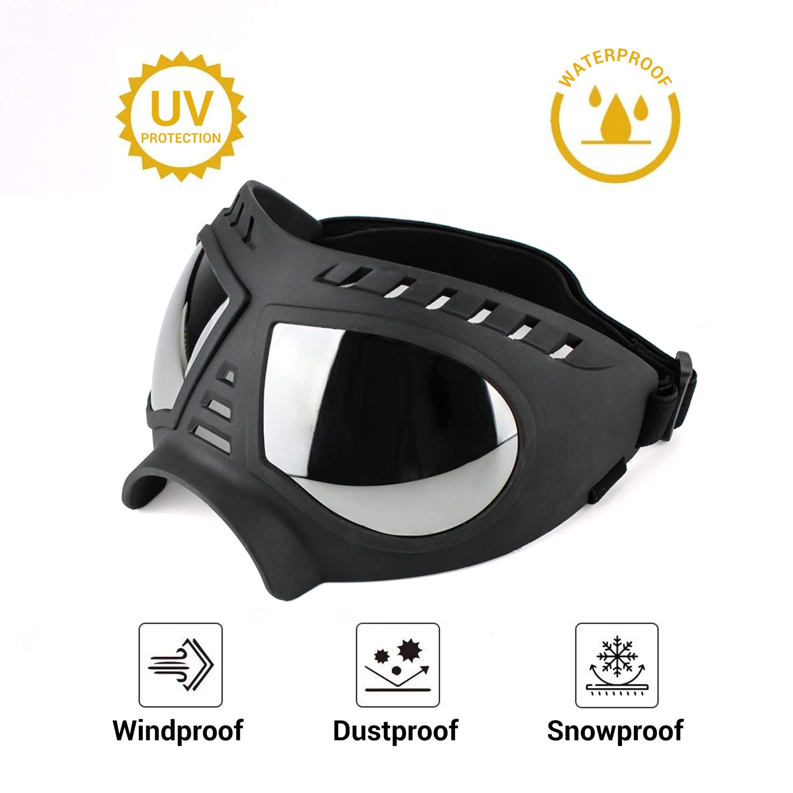 Estuche resistente PETLESO, ideal para viaje y guardado.