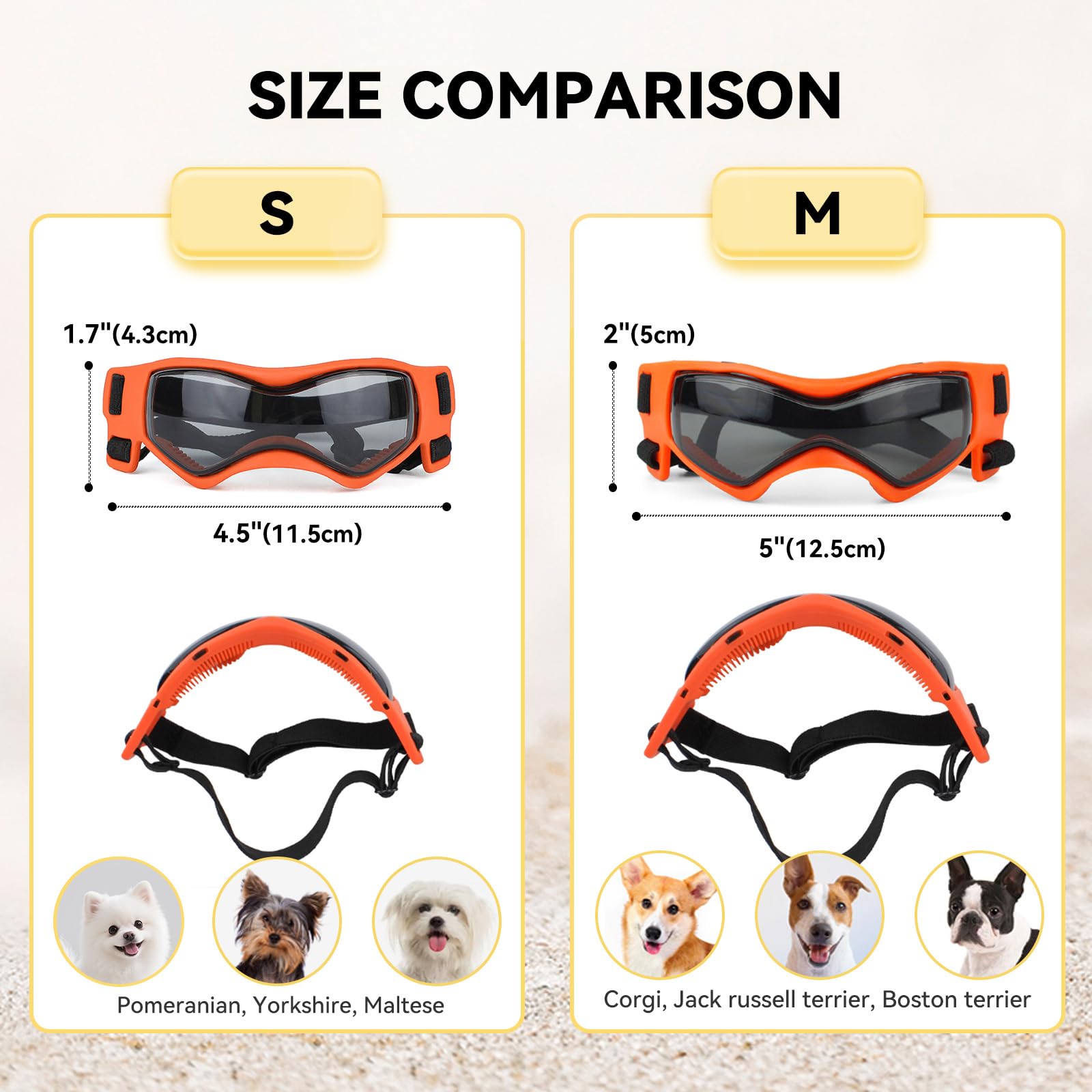 Gafas PETLESO para coche, protección ocular en policarbonato