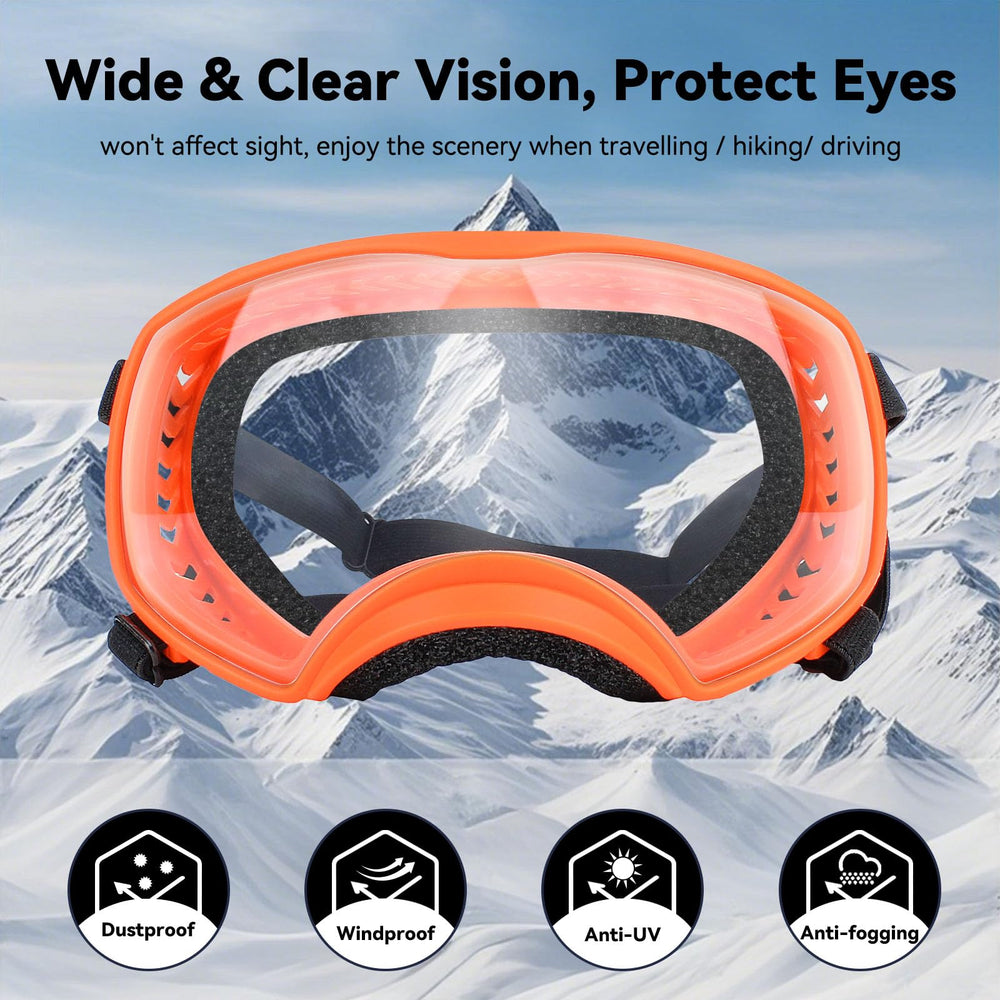 Gafas PETLESO para perros grandes: protección contra polvo e insectos durante salidas