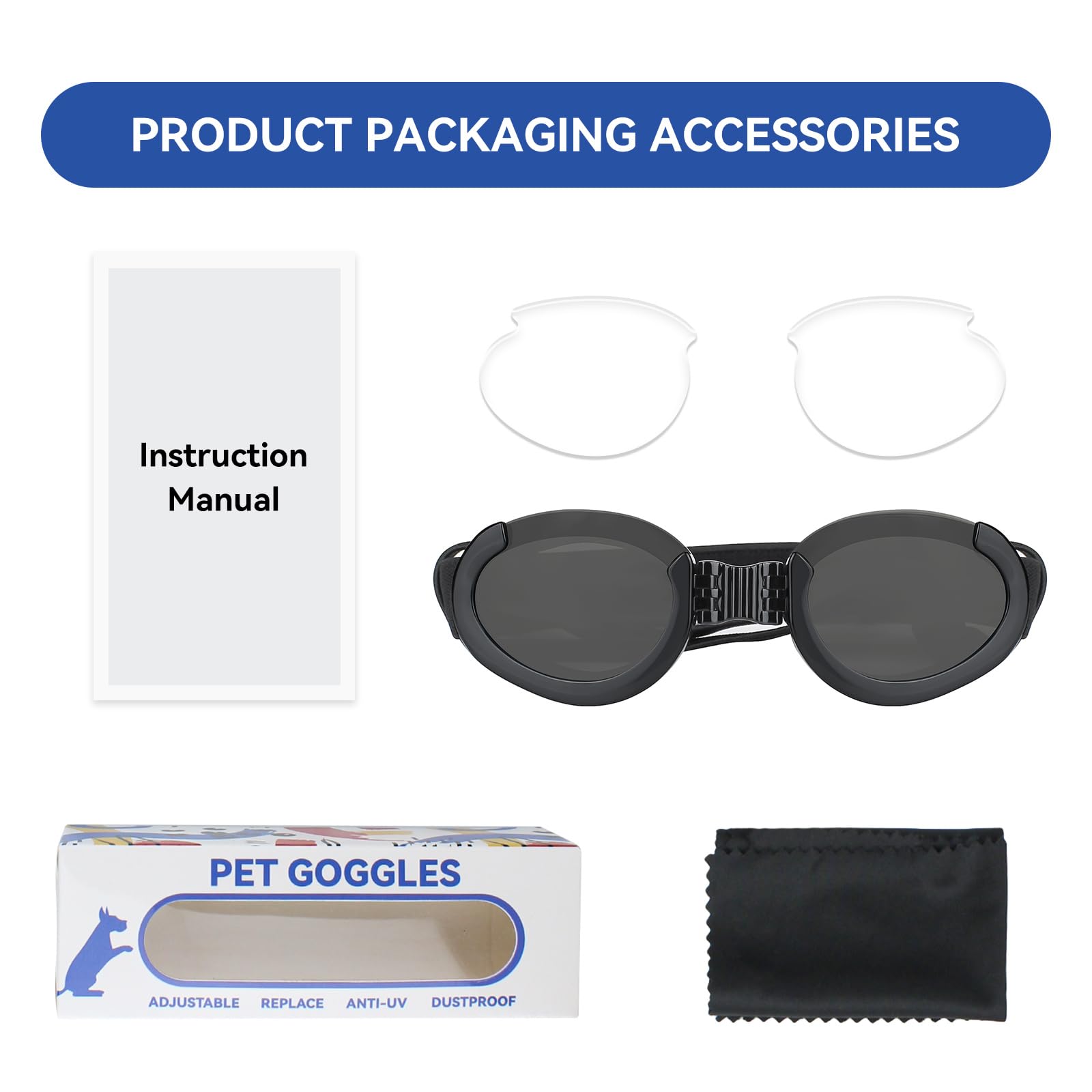 PETLESO puente nasal plegable para ajuste cómodo