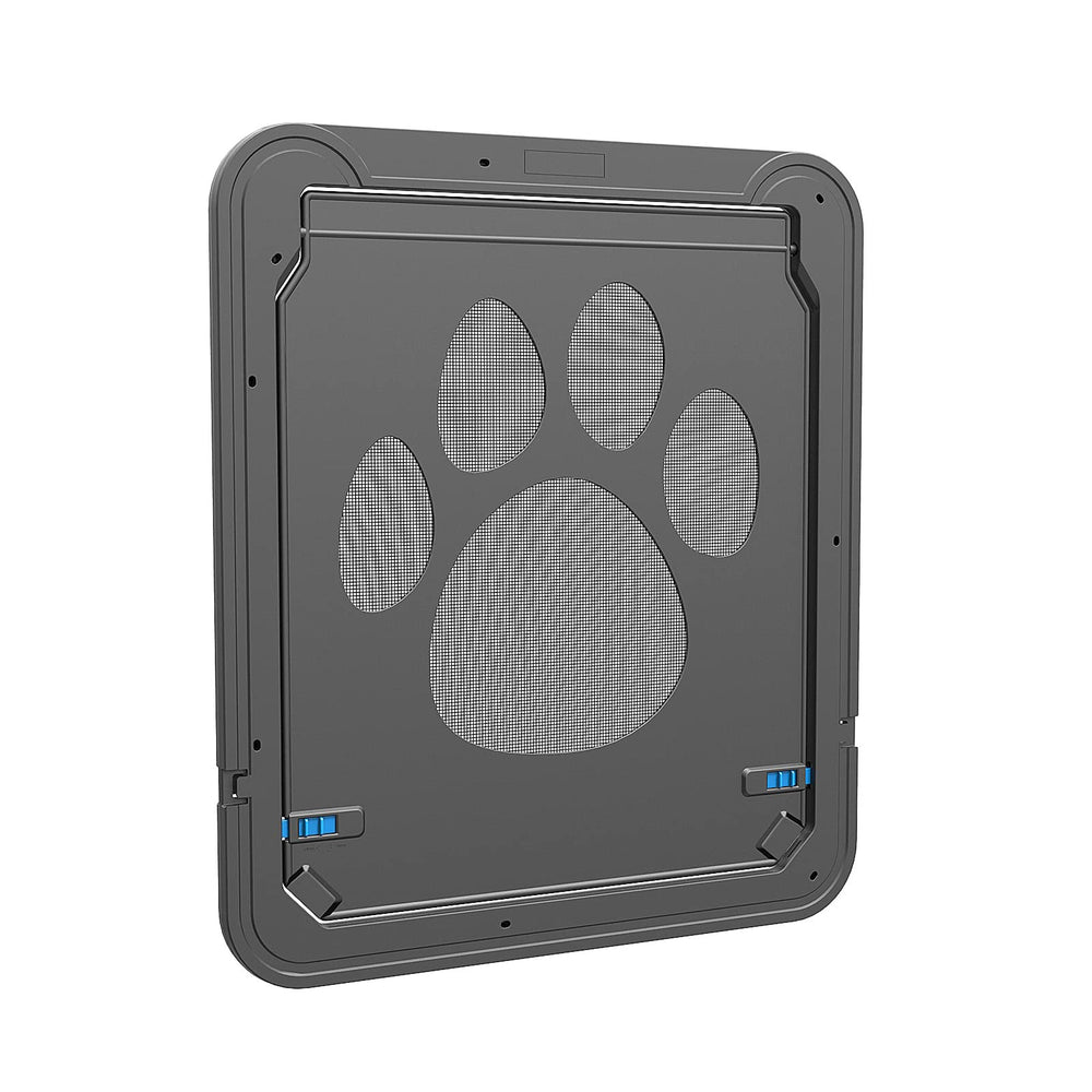 PETLESO puerta para perros con cierres dobles y seguridad en pantalla