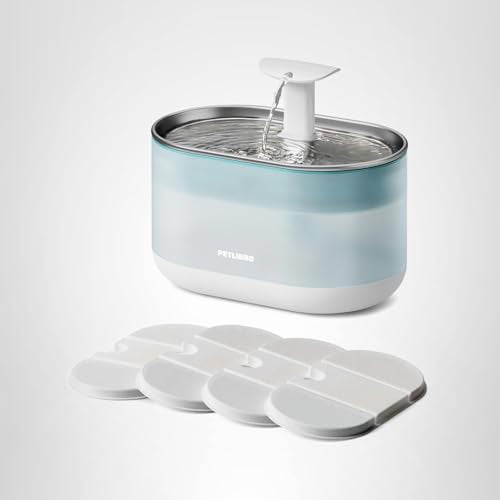 PETLIBRO Fontana, diseño durable en acero inoxidable para uso diario.