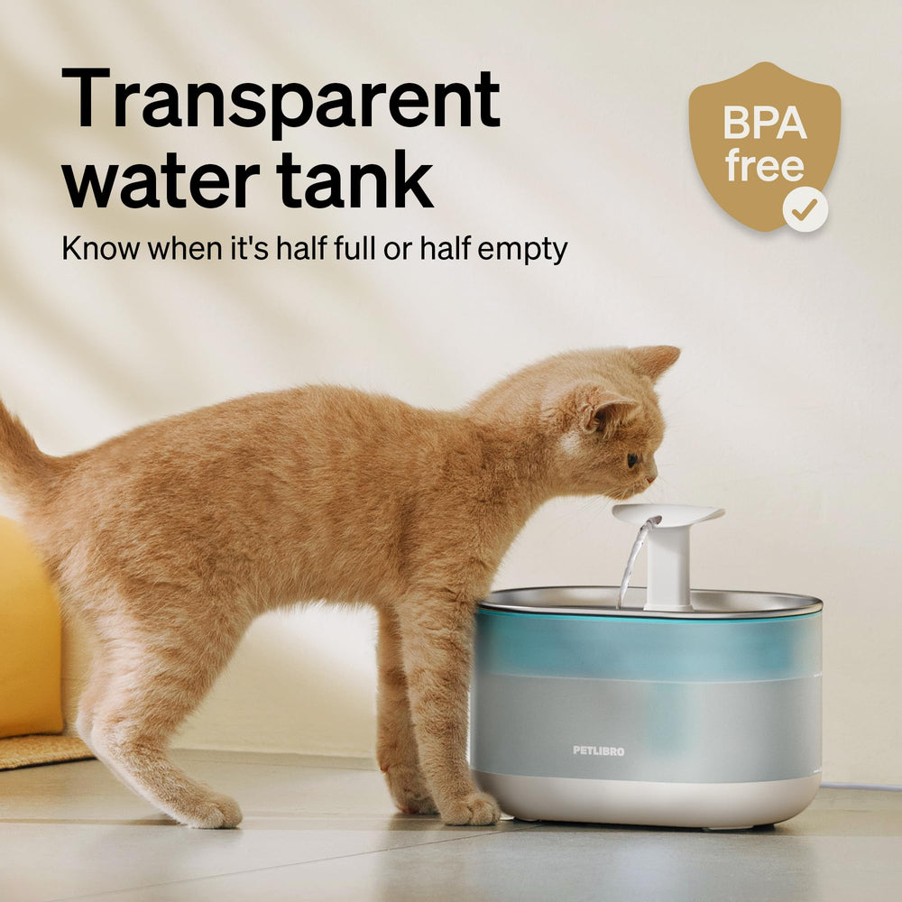 PETLIBRO Fontana, almacenamiento de emergencia de 80 ml para cortes de energía.