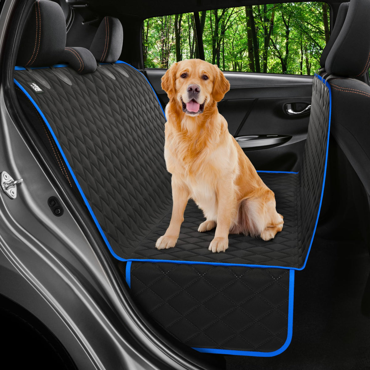 Petloox cobertor de asiento para perros en el coche, protege contra pelos y suciedad.