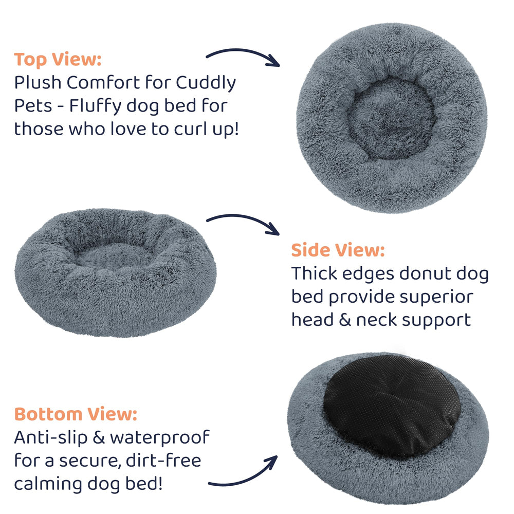 Petloox confort duradero: cama para uso diario y respaldo suave.