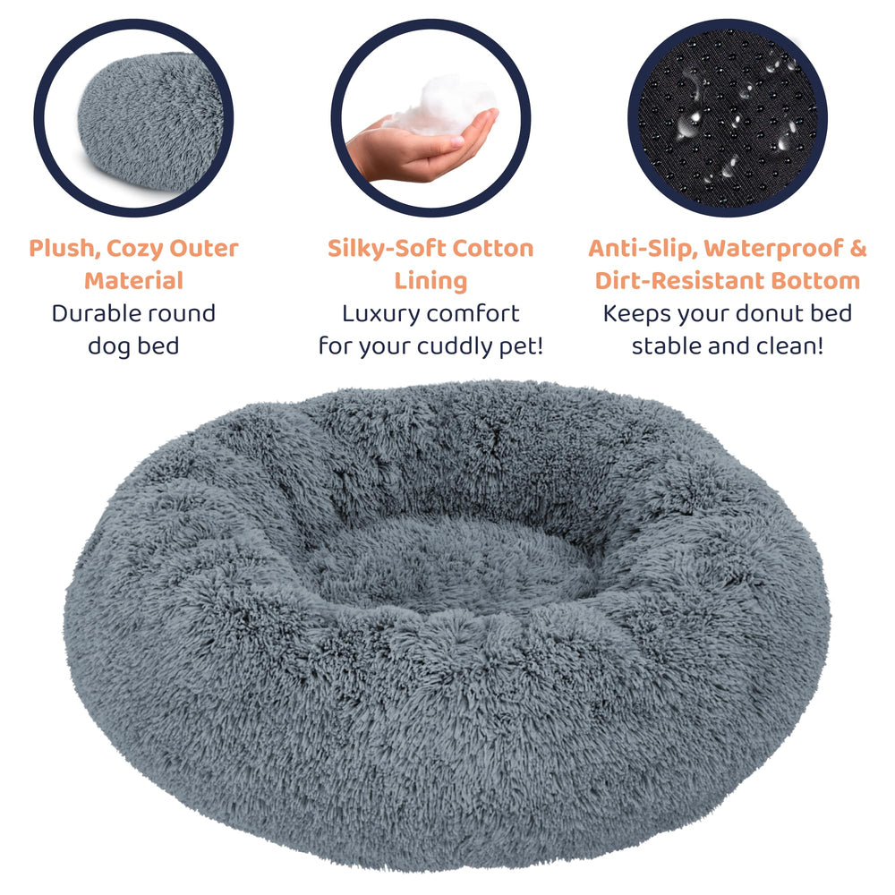 Petloox diseño moderno: cama redonda que complementa la decoración.