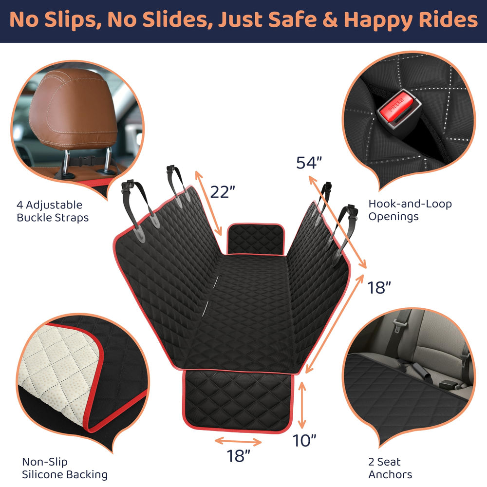 Petloox funda trasero con bandas antideslizantes que mantienen estable a tu mascota.
