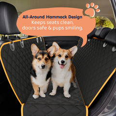 Petloox protector de asiento impermeable para coche, evita manchas y arañazos.