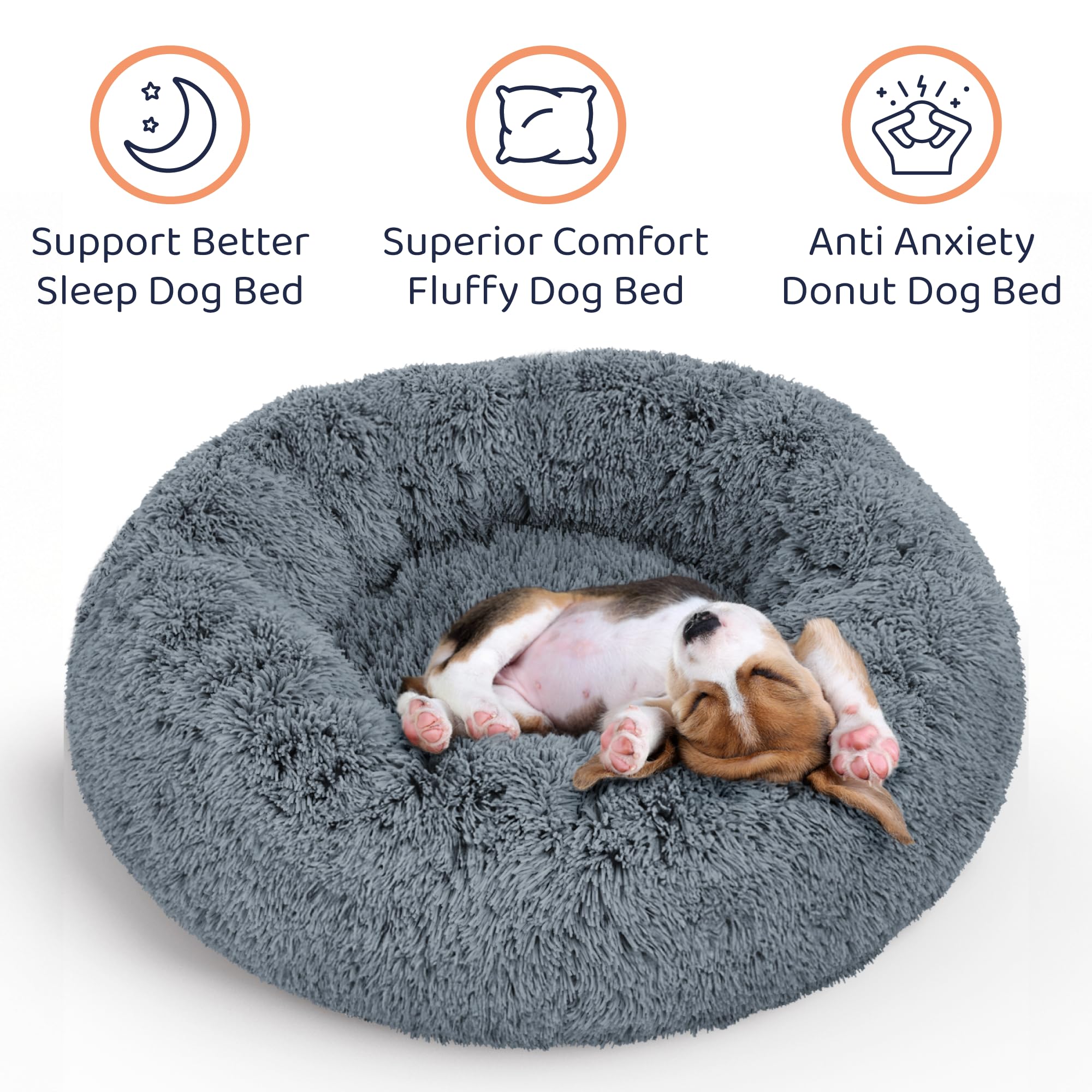 Petloox tejido plush ultra suave: comodidad envolvente para tu mascota.