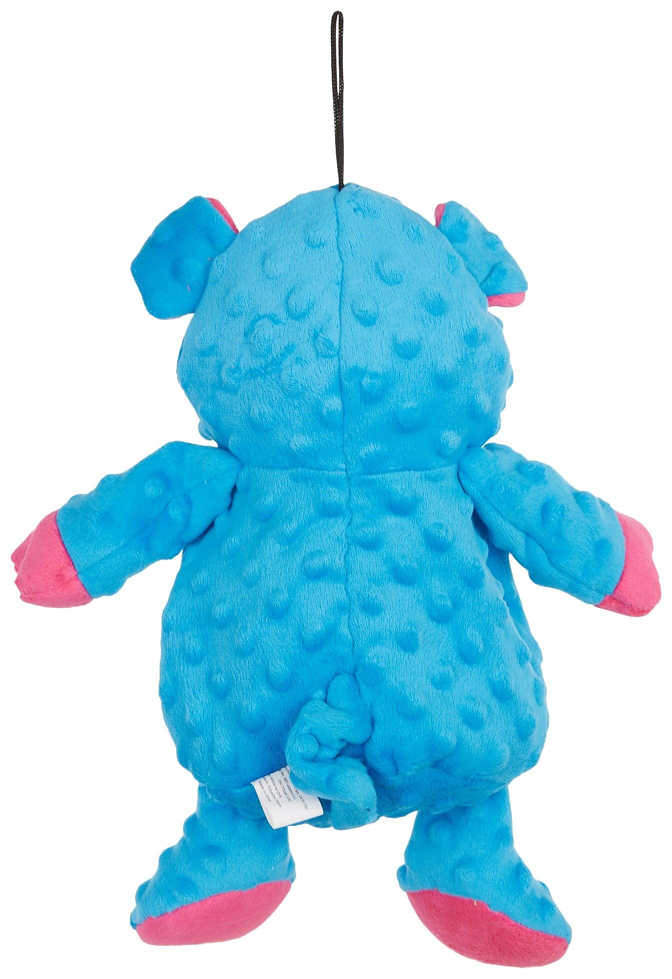 PetLou juguete para perro peluche con puntos, diseño divertido para juego en interiores.
