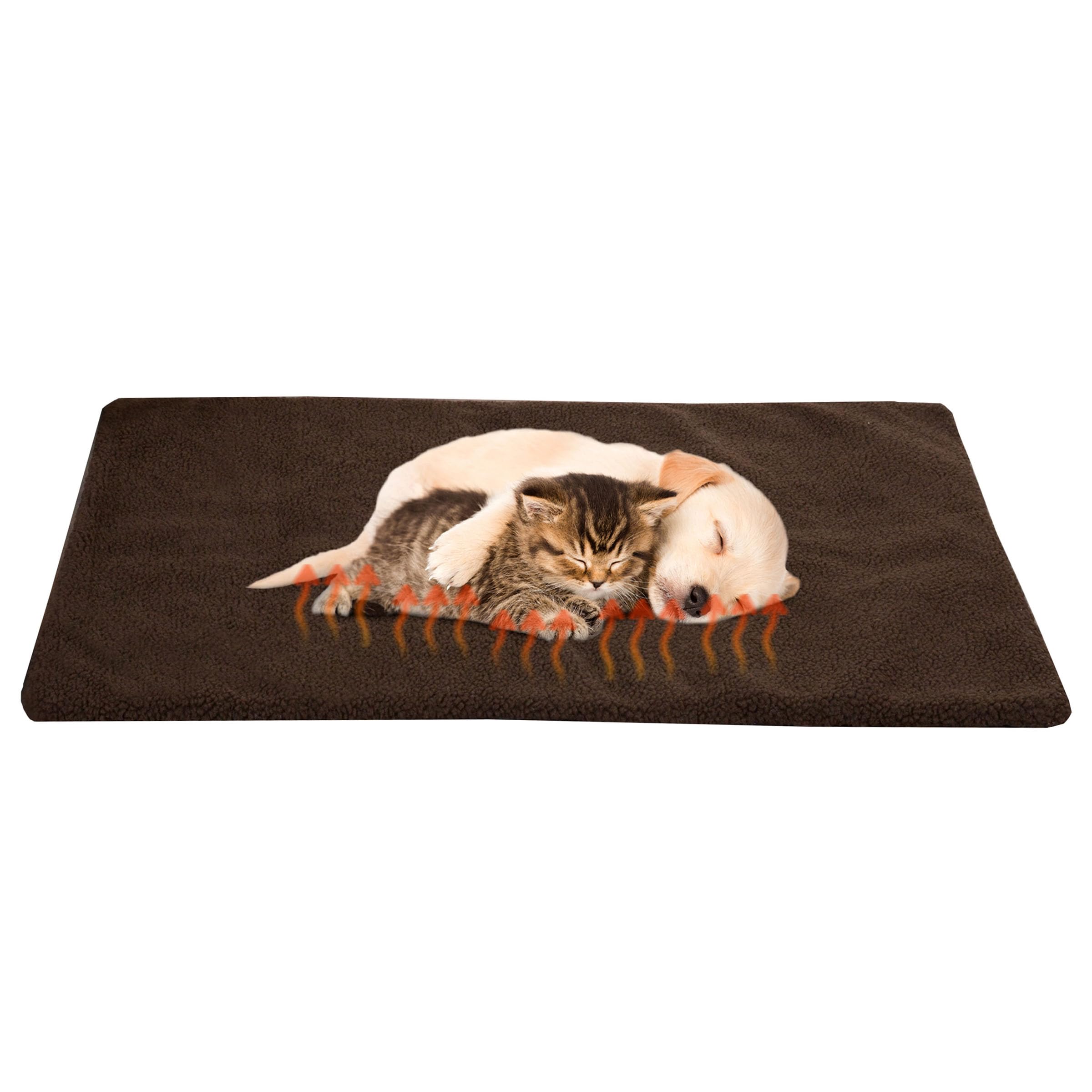 PETMAKER colchón autocalentante para jaula 25x18 brinda calor natural para mascota.
