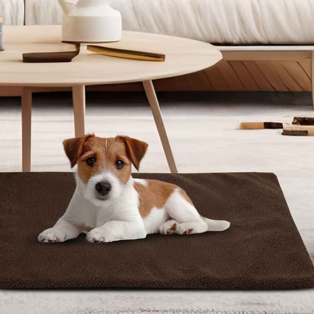 PETMAKER diseño marrón chocolate, estilo discreto para el hogar.