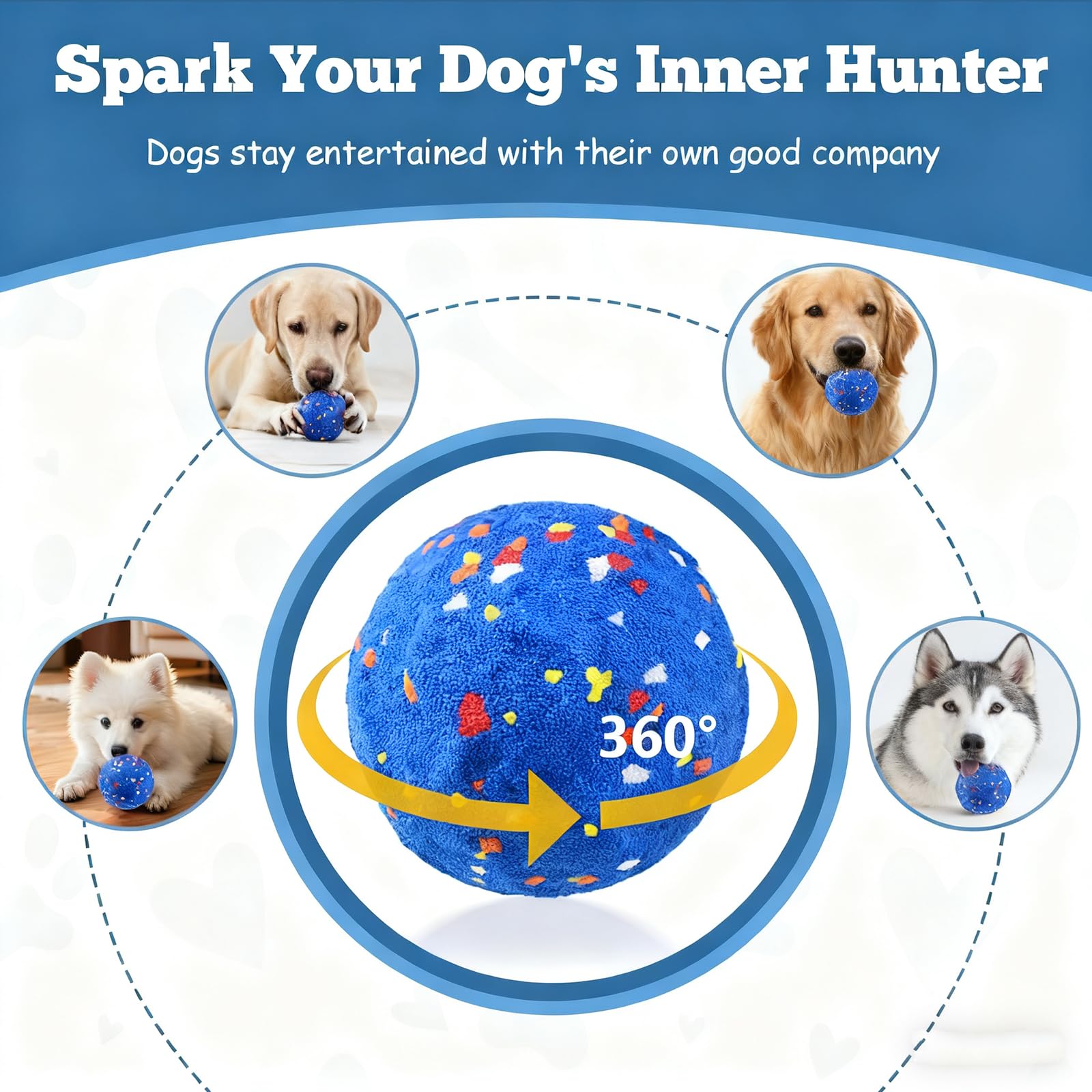 Petmarket, tamaño ideal para perros medianos y grandes para juego retador.