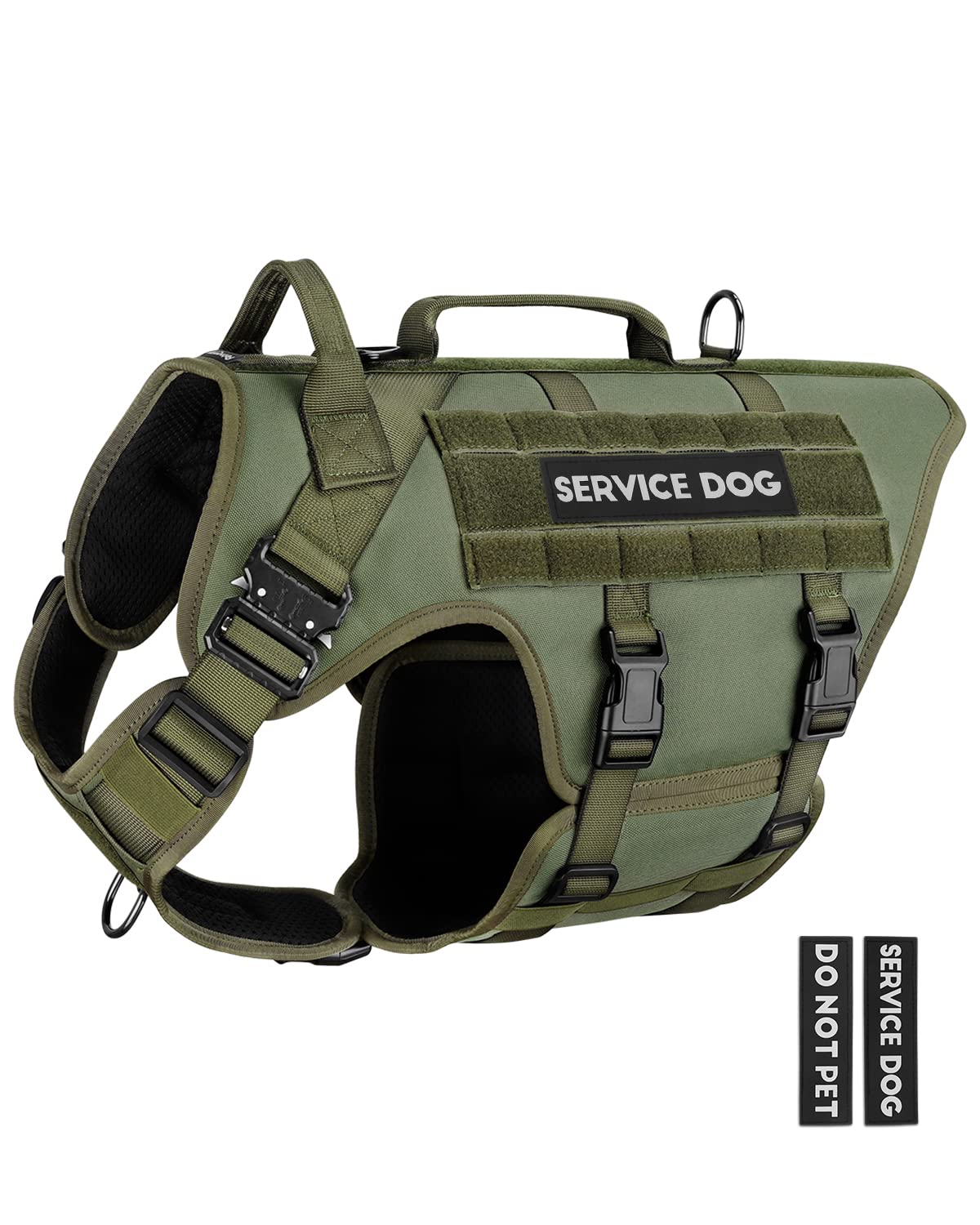 PETNANNY arnes-tactico-perro-paseo: paseos más controlados y cómodos.